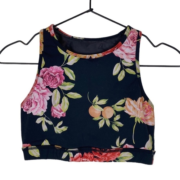 Mono B Other - mono b floral sports bra
